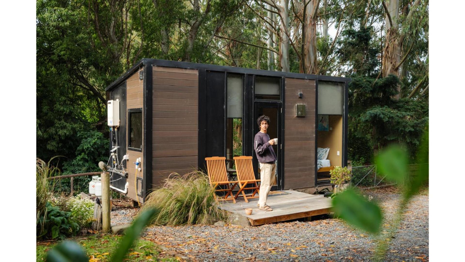 Pekapeka Tiny House By Tiny Away Villa Owaka Exterior photo