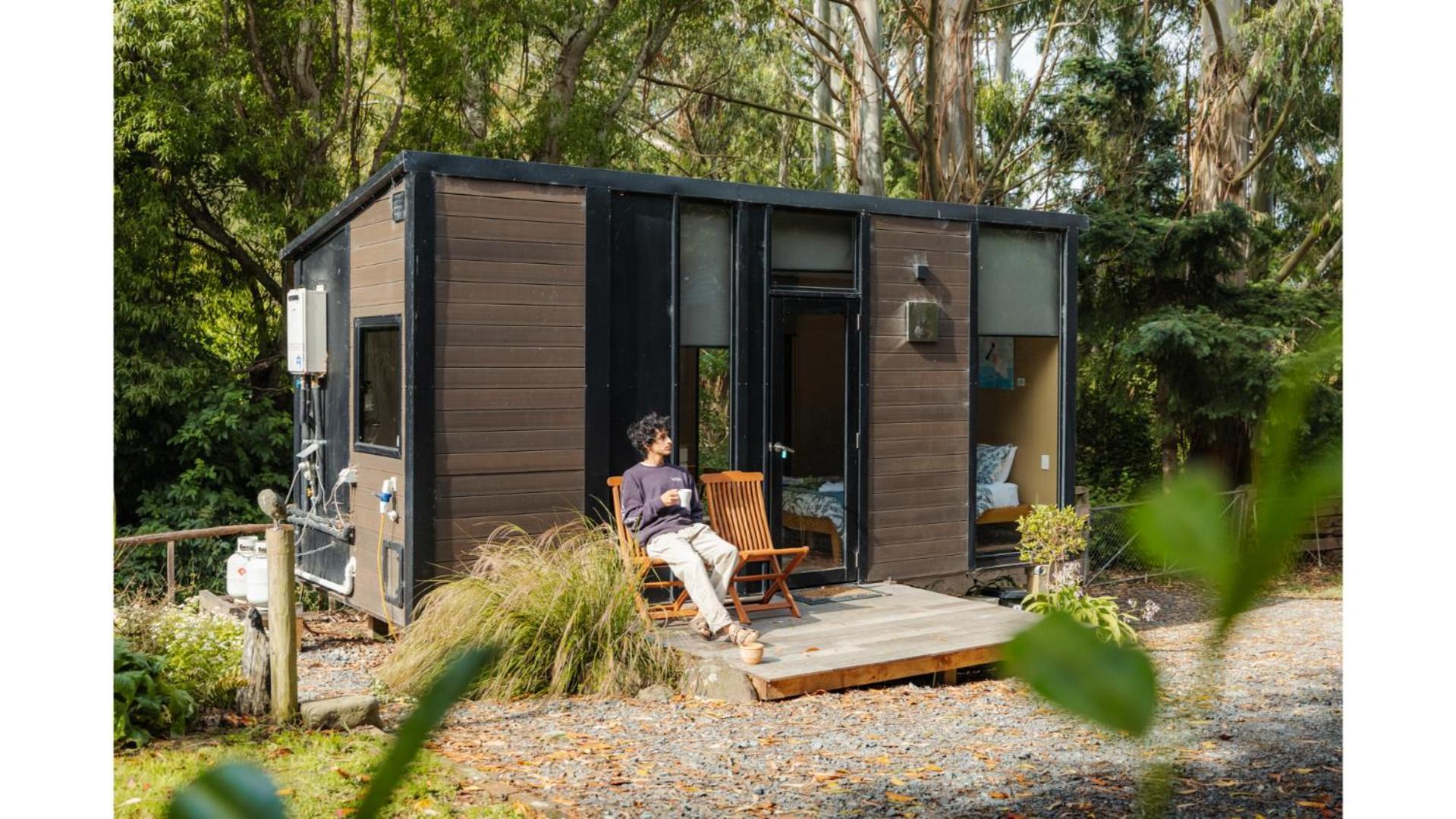 Pekapeka Tiny House By Tiny Away Villa Owaka Exterior photo